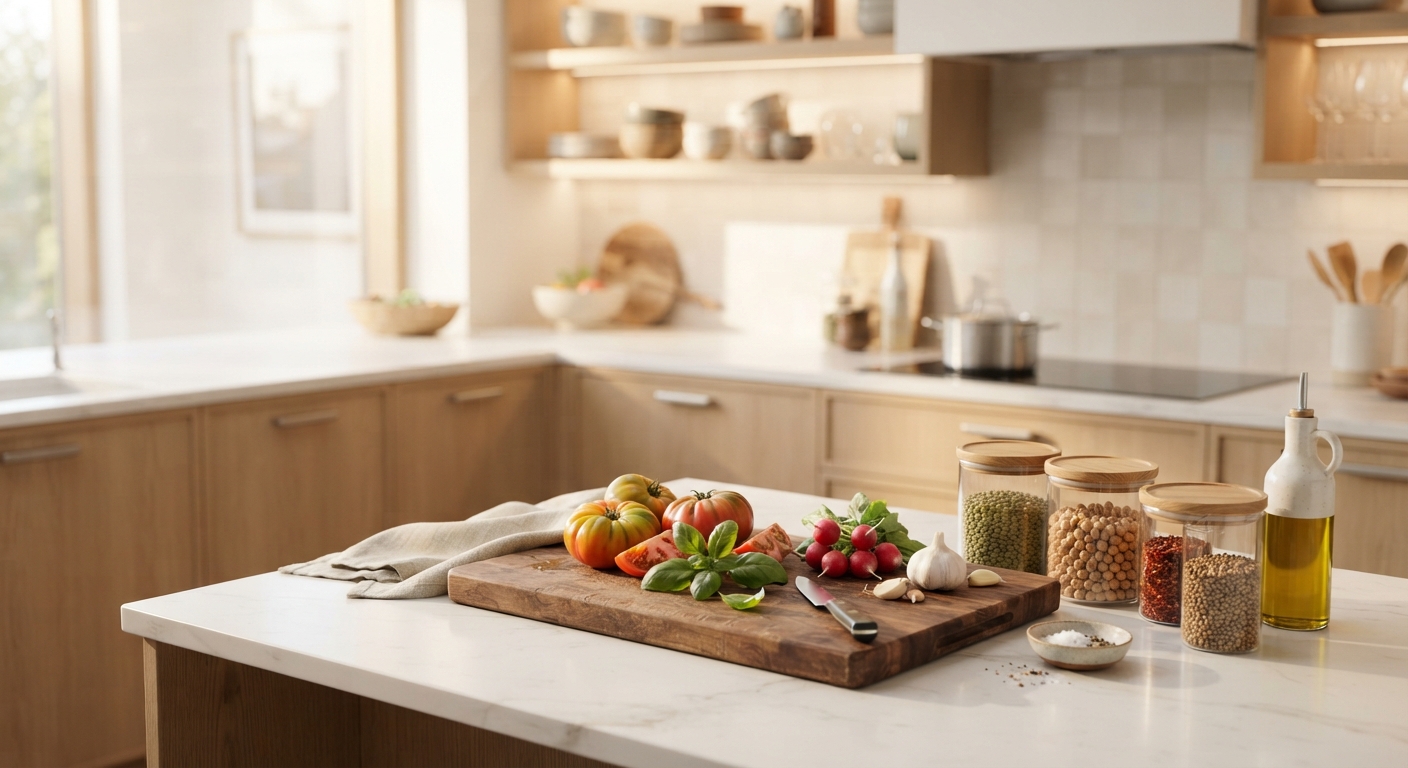 עיצוב מטבח באורח חיים בריא: הדגשים החשובים ביותר בעיצוב מטבח